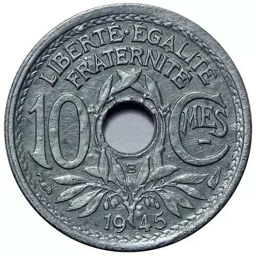 10 centimes Lindauer - Zinc - Petit module