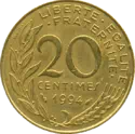 20 centimes Marianne