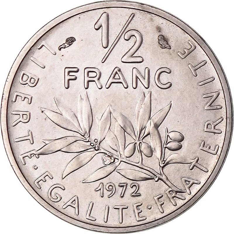 1/2 franc Semeuse