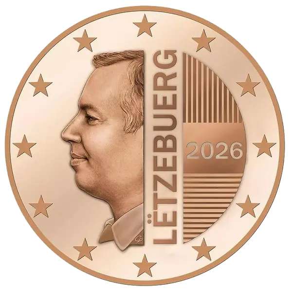 1 centime euro Luxembourg – Guillaume