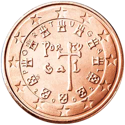 1 centime Euro Portugal