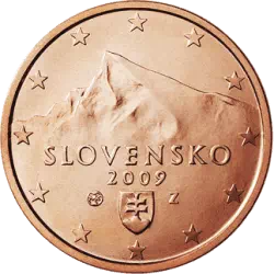1 centime Euro Slovaquie