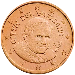 1 centime Euro Vatican