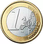 1 euro face communne