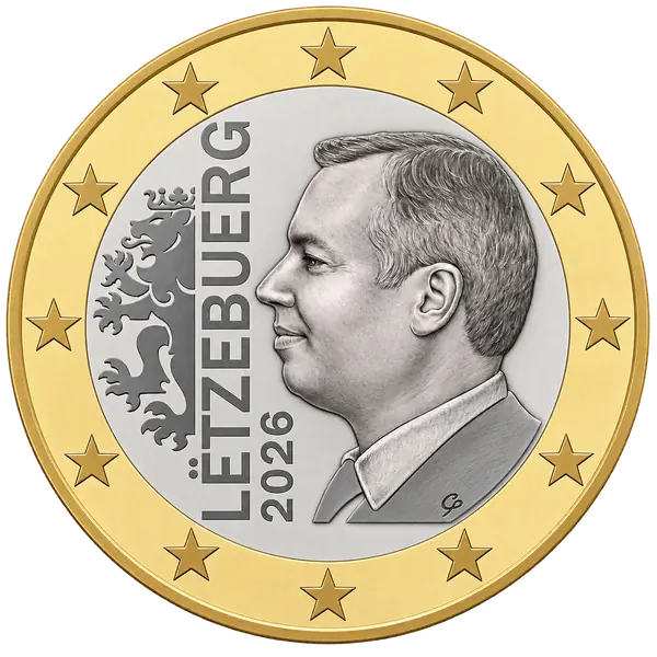 1 euro Luxembourg – Guillaume