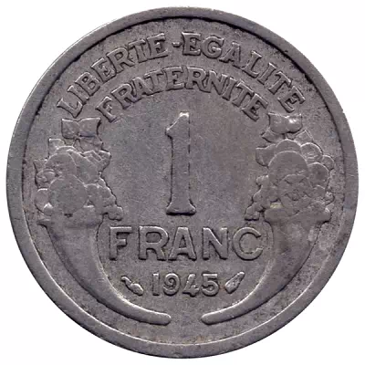 1 franc Morlon - Aluminium