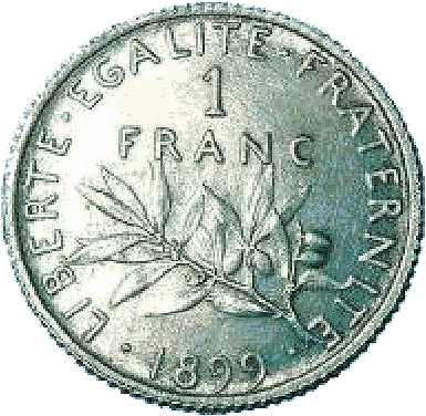 1 franc Semeuse Argent