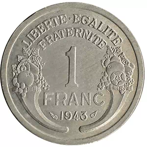 1 franc Graziani