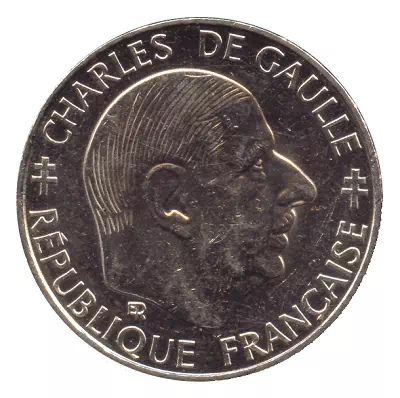 1 franc de Gaulle 1988 Avers