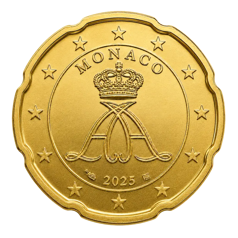 20 centimes euro Monaco 3e série