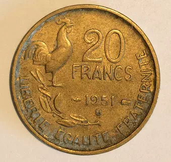 20 francs G.Guiraud