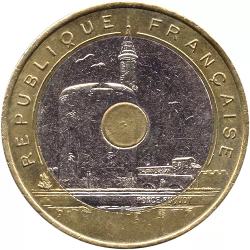 20 francs Jeux Méditerranéens 1993 Avers