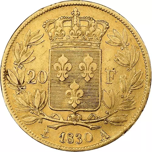 20 francs Charles X revers