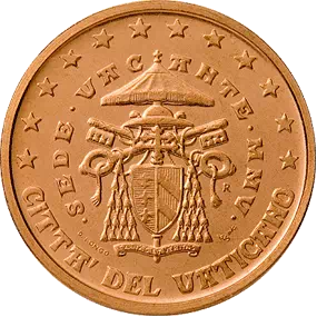 2 centimes Euro Vatican