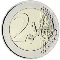 2 euros face communne