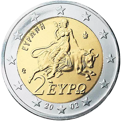 2 Euros Grèce