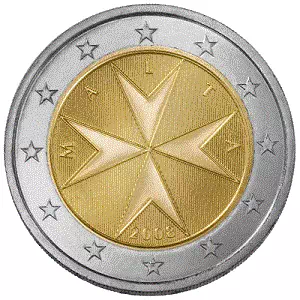 2 Euros Malte