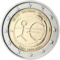 2 euros commémorative Belgique 2009