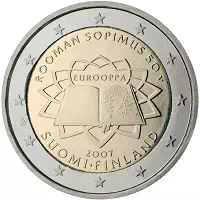 2 euros commémorative Finlande 2007
