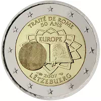 2 euros commémorative Luxembourg 2007