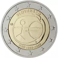 2 euros commémorative Slovaquie 2009