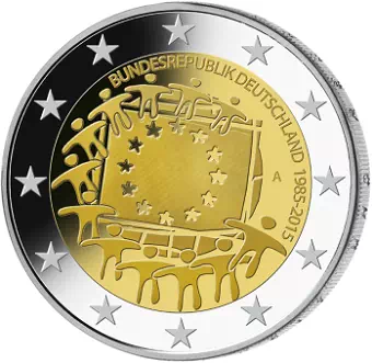 2 euros commémorative Allemagne 2015