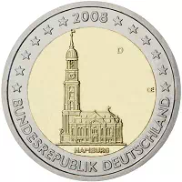 2 euros commémorative Allemagne 2008