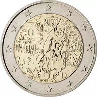 2 euros commémorative Allemagne 2019