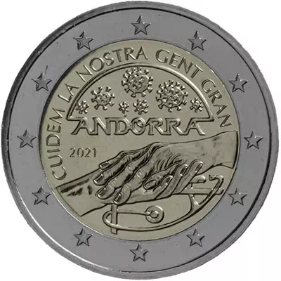 2 euros commémorative Andorre 2021