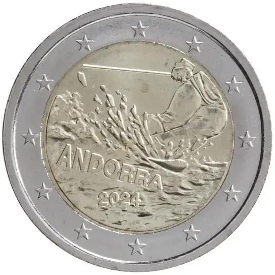 2 euros commémorative Andorre 2024