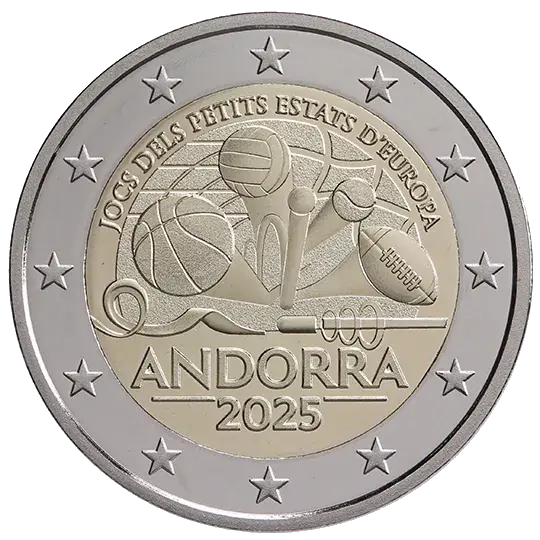 2 euros commémorative Andorre 2025