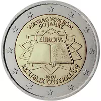 2 euros commémorative Autriche 2007