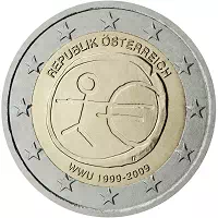 2 euros commémorative Autriche 2009