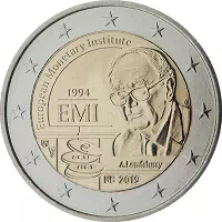 2 euros commémorative Belgique 2019