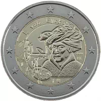 2 euros commémorative Belgique 2020