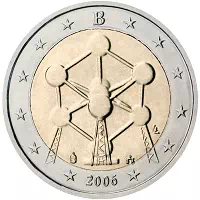 2 euros commémorative Belgique 2006