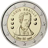 2 euros commémorative Belgique 2009