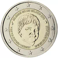 2 euros commémorative Belgique 2016