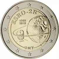2 euros commémorative Belgique 2018
