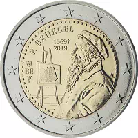 2 euros commémorative Belgique 2019