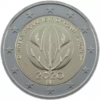 2 euros commémorative Belgique 2020