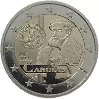 2 euros commémorative Belgique 2021