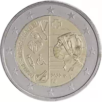 2 euros commémorative Belgique 2022