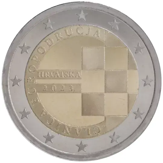 2 euros commémorative Croatie 2023