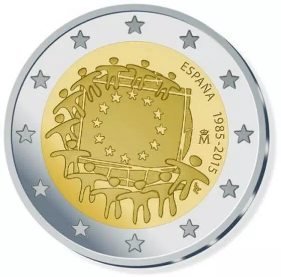 2 euros commémorative Espagne 2015