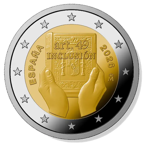 2 euros commémorative Espagne 2026