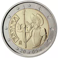 2 euros commémorative Espagne 2005