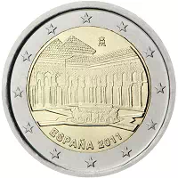 2 euros commémorative Espagne 2011