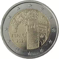 2 euros commémorative Espagne 2021