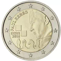 2 euros commémorative Estonie 2016